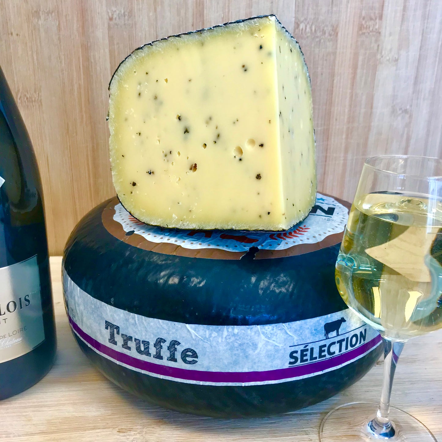 Gouda fermier truffé / Env. 250 gr