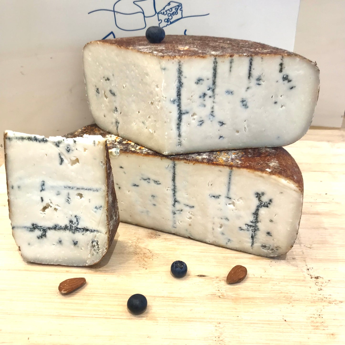 Tomme chèvre au bleu, Berry